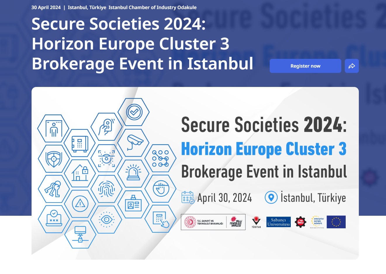 Secure Societies 2024, Истанбул